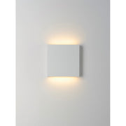 ET2 Lighting Brik LED 2-Light Small Outdoor Wall Sconce, White