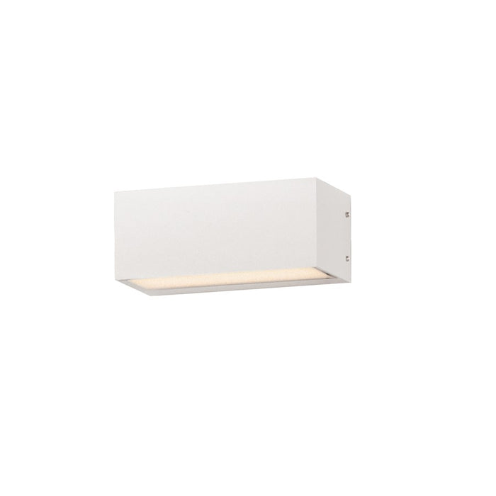 ET2 Lighting Blok 2-Light 6.75" LED Outdoor Wall Sconce, White