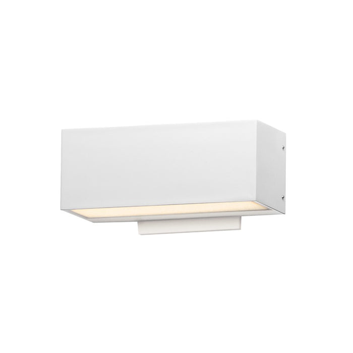 ET2 Lighting Blok 2-Light 9" LED Outdoor Wall Sconce, White - E23219-WT