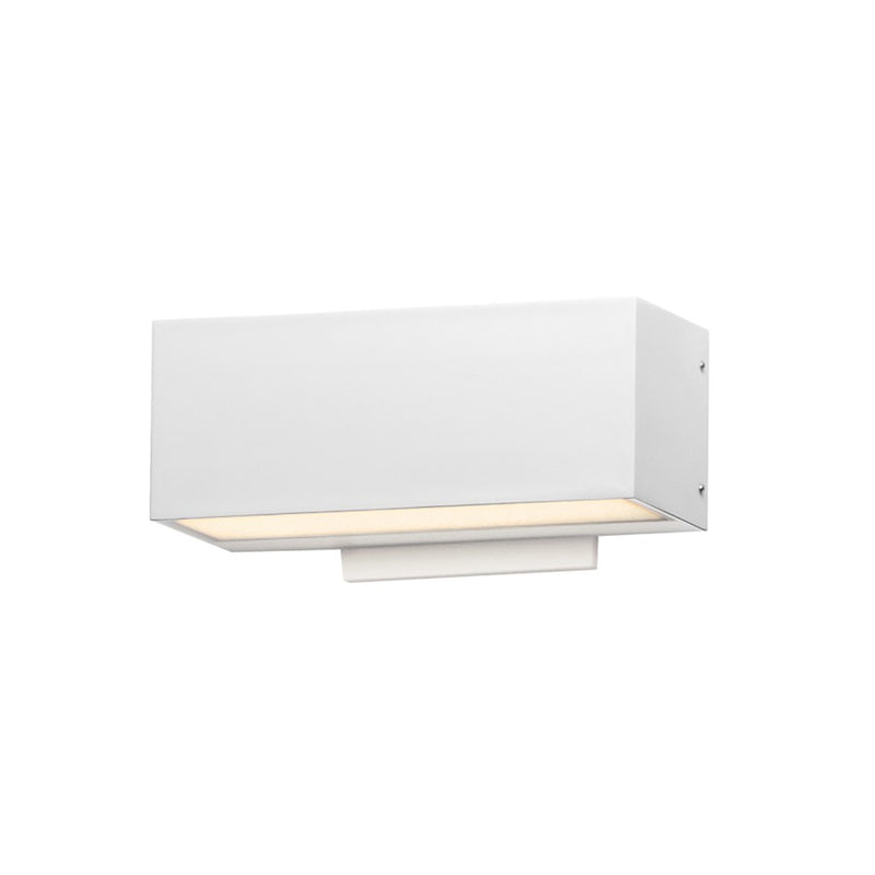 ET2 Lighting Blok 2-Light 9" LED Outdoor Wall Sconce, White