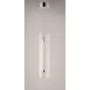ET2 Lighting Centrum LED 1-Light Small Pendant in Polished Chrome