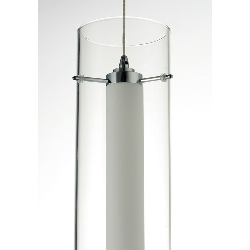 ET2 Lighting Centrum LED 1-Light Medium Pendant in Polished Chrome