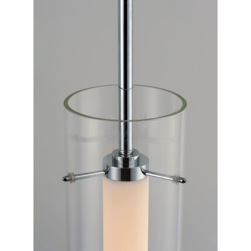 ET2 Lighting Centrum LED 1-Light Medium Pendant in Polished Chrome