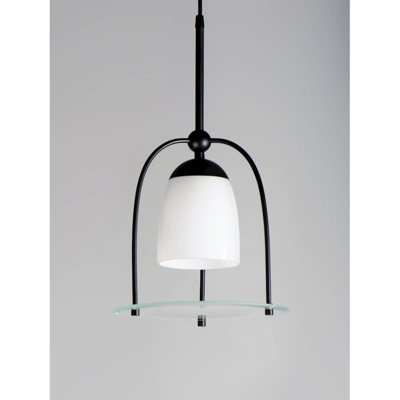 ET2 Lighting Focal Point 1 Light Pendant, Black