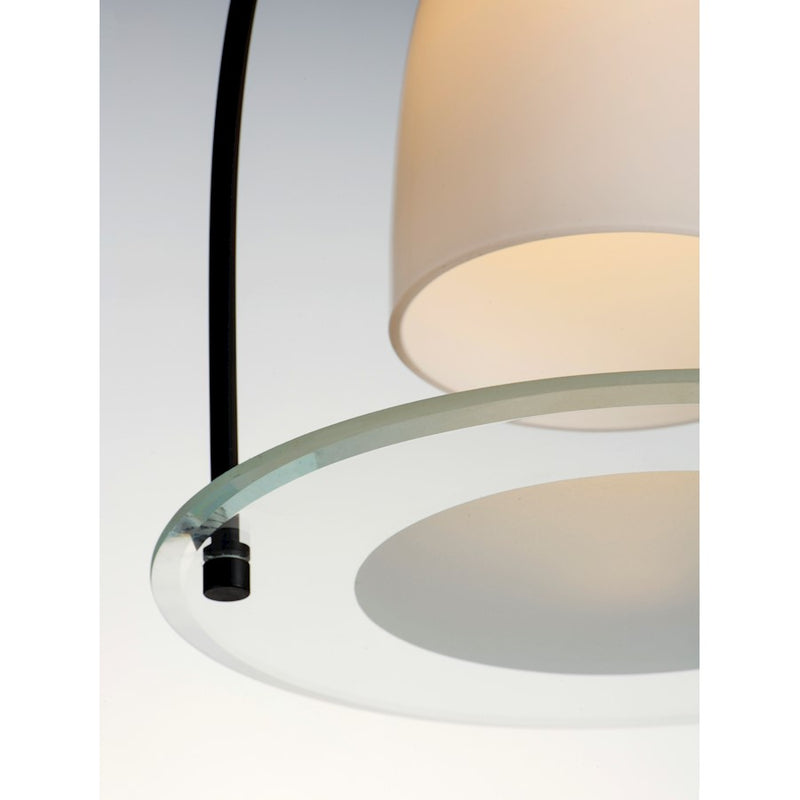 ET2 Lighting Focal Point 1 Light Pendant, Black