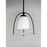 ET2 Lighting Focal Point 1 Light Pendant, Black