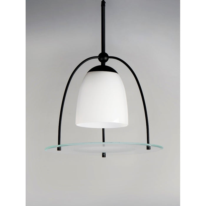 ET2 Lighting Focal Point 1 Light Pendant, Black