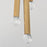 ET2 Lighting Allumettes 3Lt Multi-Lt Pendant, Gld/Clear Crystal