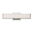 ET2 Lighting Baritone 1 Light LED Wall Sconce, Nickel/White