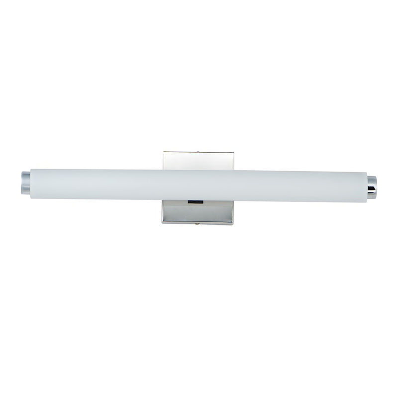 ET2 Lighting Soprano 18" LED 1-Light Wall Sconce, Polished Chrome