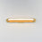 ET2 Lighting Loop 1 Light 24" LED Wall Sconce, Gold/White