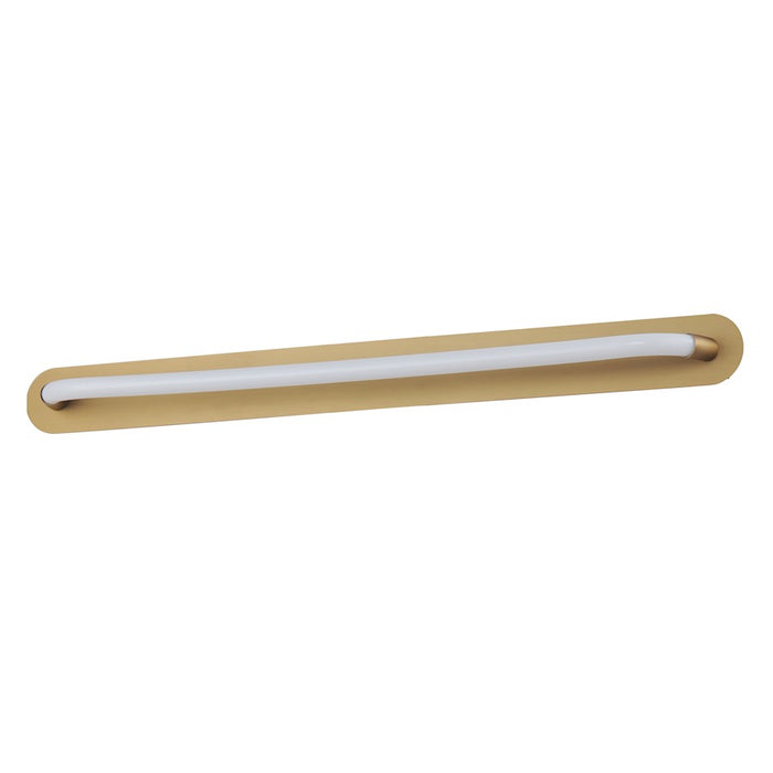 ET2 Lighting Loop 1 Light 36" LED Wall Sconce, Gold/White