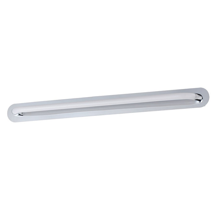 ET2 Lighting Loop 1 Light 36" LED Wall Sconce, Chrome/White