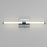 ET2 Lighting Fuse 1Lt 24" LED Bath Vanity/CCT, Chrome/Clear/White