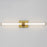 ET2 Lighting Fuse 1Lt 30" LED Bath Vanity/CCT, Brass/Clear/White