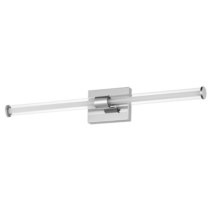 ET2 Lighting Fuse 1Lt 30" LED Bath Vanity/CCT, Chrome/Clear/White - E23443-10PC