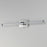 ET2 Lighting Fuse 1Lt 30" LED Bath Vanity/CCT, Chrome/Clear/White