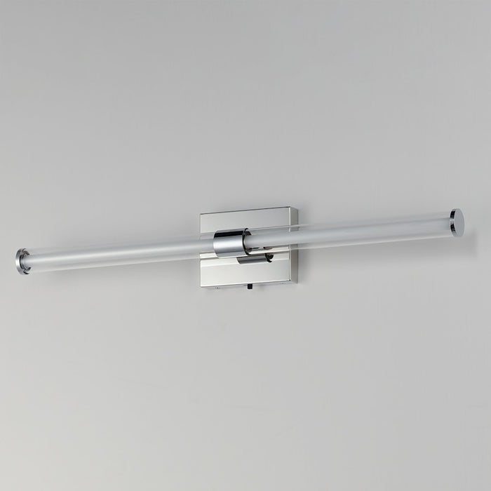 ET2 Lighting Fuse 1Lt 30" LED Bath Vanity/CCT, Chrome/Clear/White