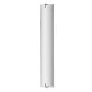 ET2 Alto 30in 1-Light LED Bath Sconce | Modern Polished Chrome and White Acrylic | Bathroom Vanity & Powder Room | 5 x 30 in, 5CCT | Model E23453-PC