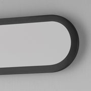 ET2 Latitudes 18in 1-Light Bath Sconce | Modern Black and White Acrylic | Bathroom & Corridor | 5.75 x 18 in | Model E23461-BK