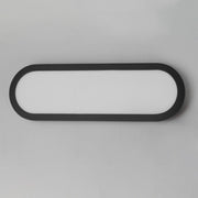 ET2 Latitudes 24in 1-Light Bath Sconce | Modern Black and White Acrylic | Bathroom & Corridor | 5.75 x 24 in | Model E23462-BK