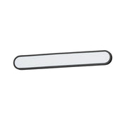 ET2 Latitudes 36in 1-Light Bath Sconce | Modern Black and White Acrylic | Bathroom Vanity & Hallway | 5.75 x 36 in | Model E23464-BK