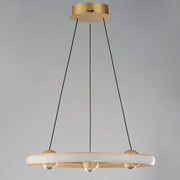ET2 Lighting Nodes 1 Light 18" Ring Pendant, Gold