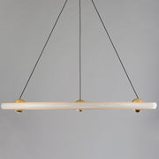 ET2 Lighting Nodes 1 Light 32" Ring Pendant, Gold