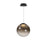 ET2 Lighting Marsh 5 Light LED Pendant, Black - E24095-BK