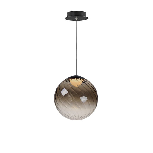 ET2 Lighting Marsh 5 Light LED Pendant, Black - E24095-BK