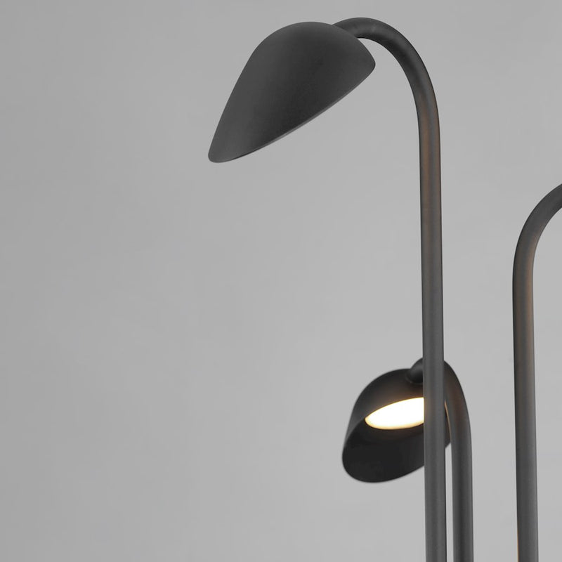 ET2 Lighting Marsh 12 24V 3 Light Garden LED Light, Black