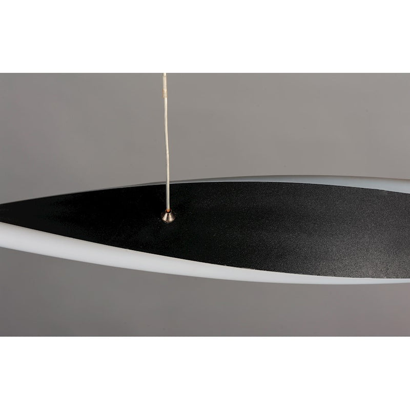 ET2 Lighting Pirouette 1-Light Small LED Pendant, Black
