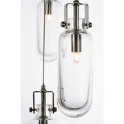 ET2 Lighting Kem 4-Light Pendant, Polished Chrome