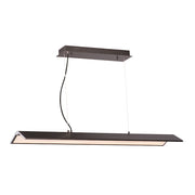 ET2 Lighting Glider Pendant, 48W, Black/Polished Chrome