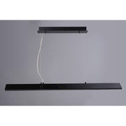 ET2 Lighting Glider Pendant, 48W, Black/Polished Chrome