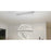 ET2 Lighting Gyro 8 Light 26" LED Pendant, Matte White