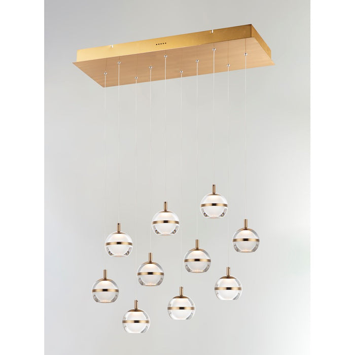 ET2 Lighting Swank 10 Light Pendant