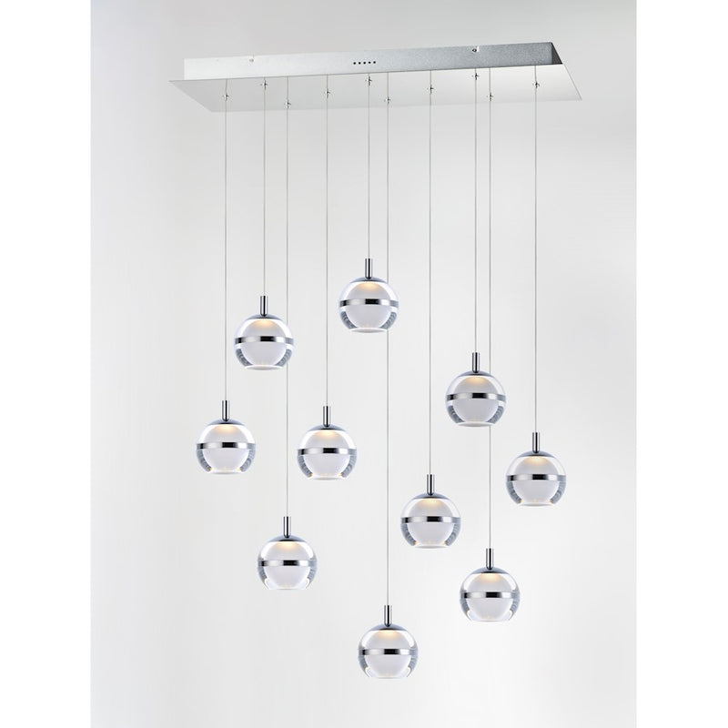 ET2 Lighting Swank 10 Light Pendant