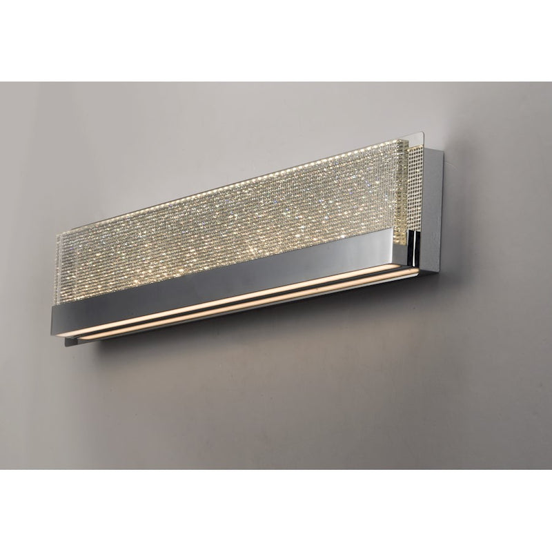 ET2 Lighting Sparkler-Bath Vanity, 25W, Polished Chrome