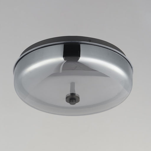 ET2 Lighting Voto LED Flush Mount, Gunmetal/Graduating Smoke