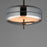 ET2 Lighting Voto 2-Light LED Pendant, Gunmetal/Smoke