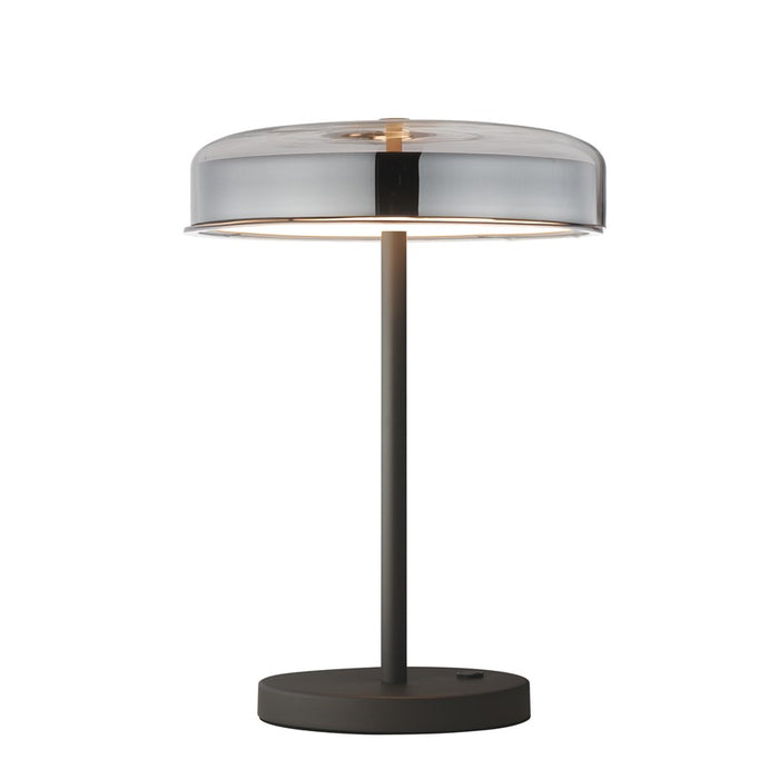 ET2 Lighting Voto LED Table Lamp, Gunmetal/Smoke - E24669-138GM