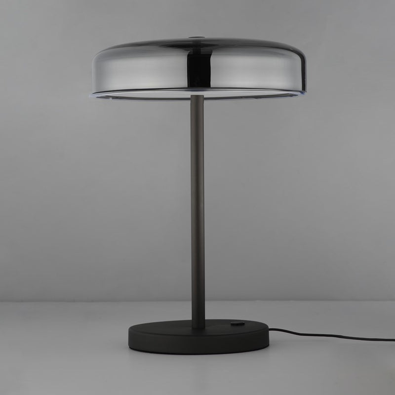 ET2 Lighting Voto LED Table Lamp, Gunmetal/Smoke