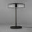 ET2 Lighting Voto LED Table Lamp, Gunmetal/Smoke