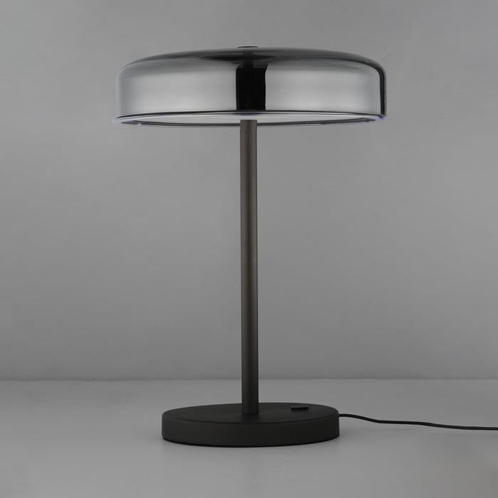 ET2 Lighting Voto LED Table Lamp, Gunmetal/Smoke