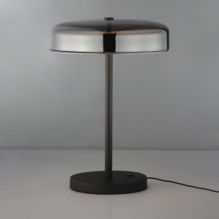 ET2 Lighting Voto LED Table Lamp, Gunmetal/Smoke