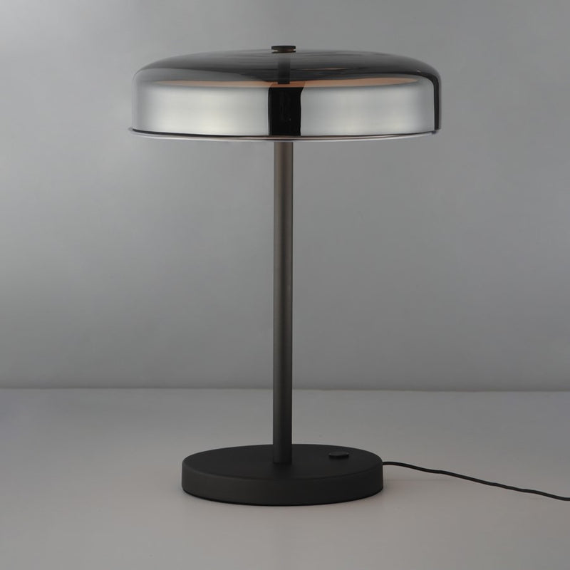 ET2 Lighting Voto LED Table Lamp, Gunmetal/Smoke