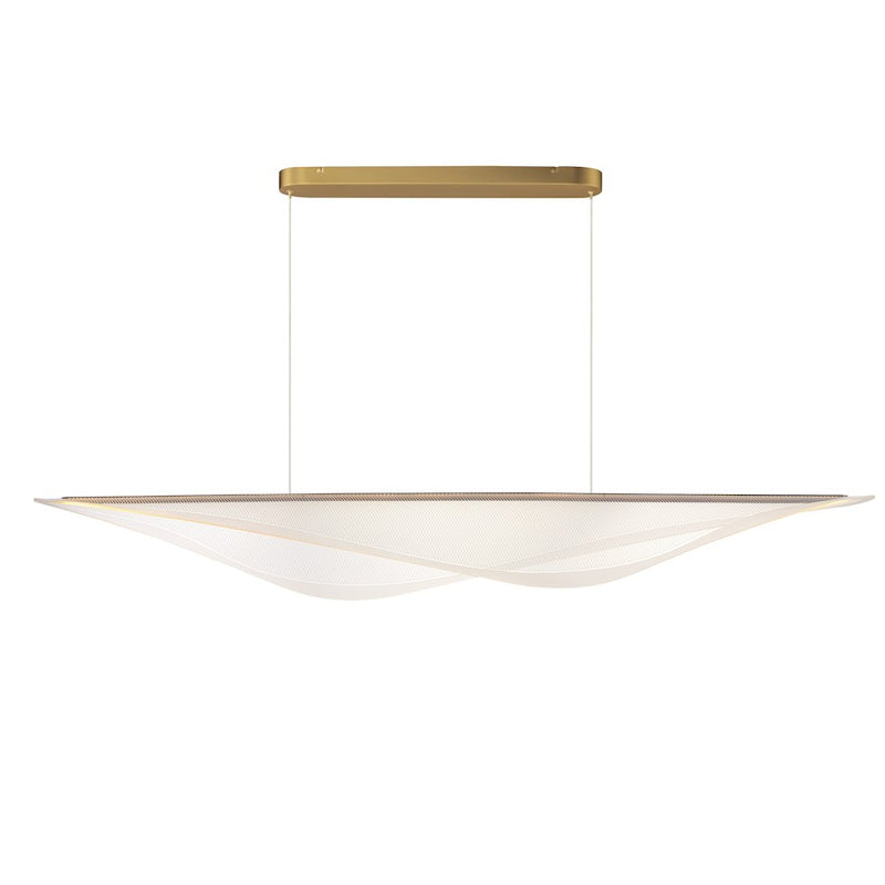 ET2 Lighting Manta 1Lt 17" LED Wall Sconce, Black/Clear Ribbed