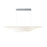 ET2 Lighting Manta 1Lt 59" LED Linear Pendant, Chrome/Ribbed - E24716-144PC