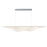 ET2 Lighting Manta 1Lt 70" LED Linear Pendant, Chrome/Ribbed - E24718-144PC